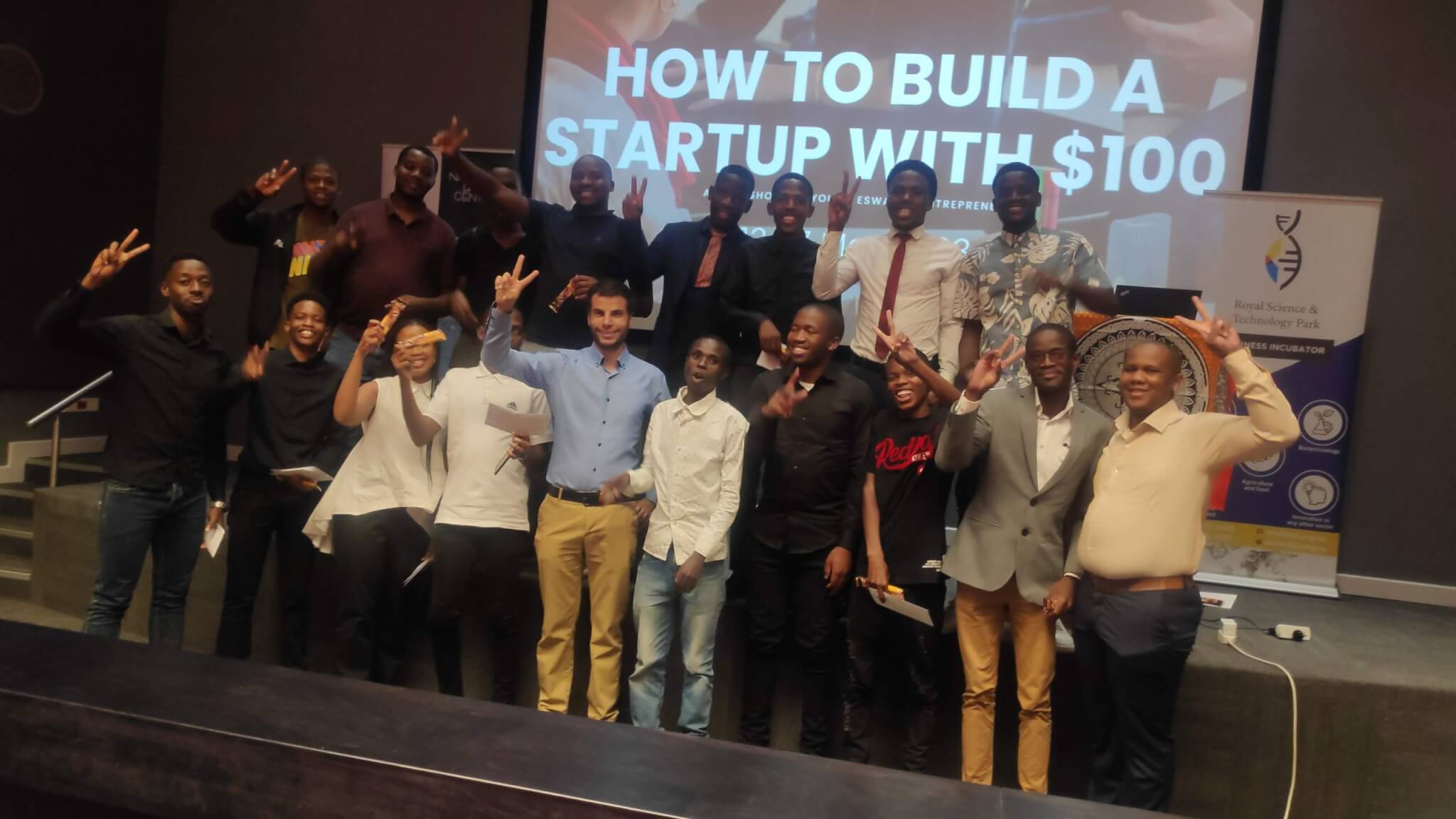 Eswatini Workshop Recap by Dr. Ron Adany - How to build a startup with $100